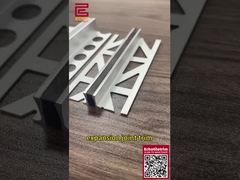 Duurzame aluminium tegel trim tegel over uitbreiding gezamenlijke dekking strips voor muren en vloeren