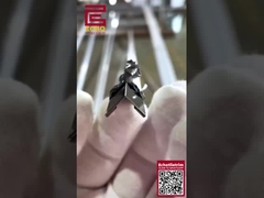 Rozengoud gepolijste roestvrijstalen tegels 20 mm L-vormige tegels metalen hoek