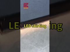Smart LED Aluminium Skirting Board. Waterdicht en RGB verlichting. Instant Luxe Home Upgrade!