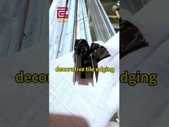 Roestvrij staal glazen kanaal trimming. 0 Gap Precision + Rustproof.