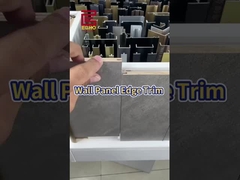 Aluminium wandpaneel trimming. Geen gaten naad cover + hoek bewaker. Perfect voor WPC / PVC bekleding!