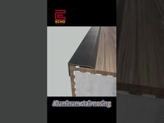 Anti-slip aluminium trap neus. Installatie zonder groef. Stop met struikelen in 10 minuten.