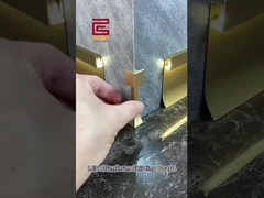 Smart LED Aluminium Skirting Board. Draadloze installatie. Schep zwevende lichteffecten in 10 minuten.