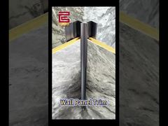 Decoratief vinyl basiskerm giet douche wandpaneel trim 10mm