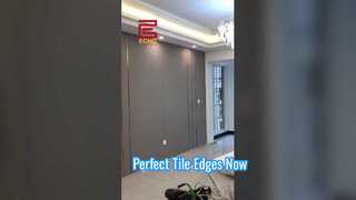 Aluminium wandpaneelafwerking | Decoratieve randafwerking voor binnenmuren #aluminiumtrim