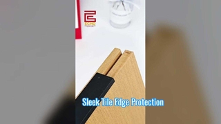 Aluminium F-Type randafwerking: perfect voor wand- en vloerafwerking