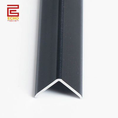 Contemporary Edge Tile Trim 15mm Zwart Kleuren Hoek Tile Profiel Trim