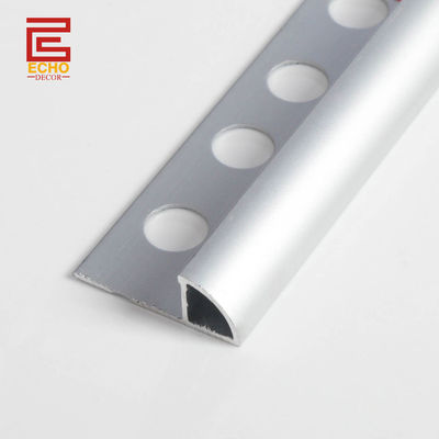 Aluminium metaal 10mm tegel rand trim waterdicht voor douche badkamer