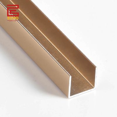 Homebase U-vorm tegel tot tegel trim Aluminium Chrome Edge tegel trim