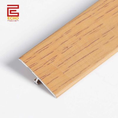 Metalen hardhout naar tegels Transitie Strip Room Divider Flat Vinyl Transitie Strips