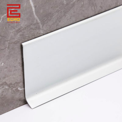 Waterdichte witte wand skirting board profielen 100 mm hoog baseboard trim profielen