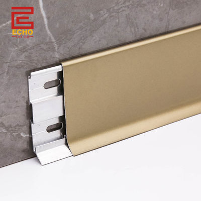 60mm Gold Cove vloer Skirting Boards Trim Profielen Custom
