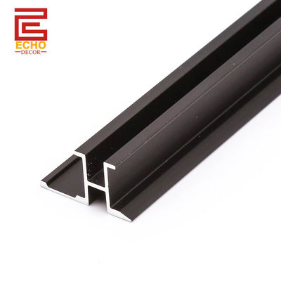 Zwart wandpaneel 8 mm aluminium badkamerwandpaneel