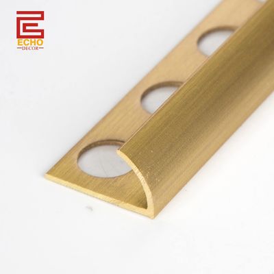 Decoratief antiek messingprofiel geborsteld messingtegel 10 mm