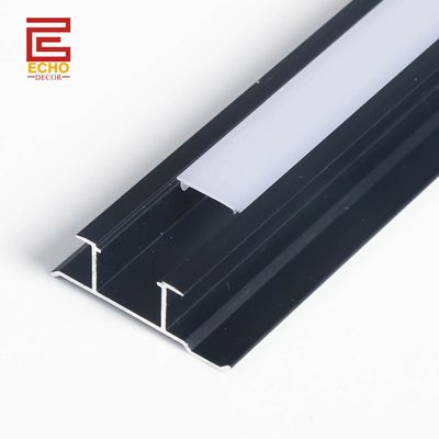 Flexibel zwart aluminium LED-profiel 3m voor plafonddecoratie