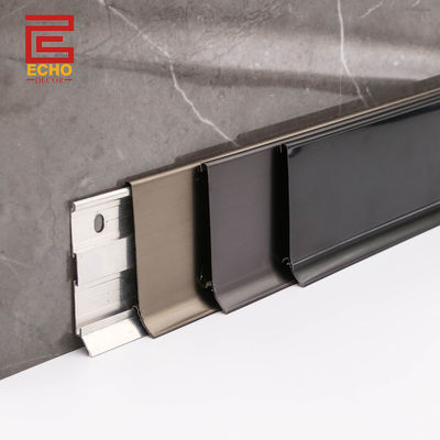 Vinnige stap 100mm Modern Skirting Board Profiel Australië Voor Wanden