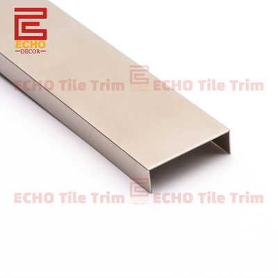 Badkamer zilver roestvrij staal Listello Bordure Edge Tile Trim