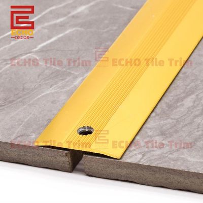 Hardhout tot tegel Aluminium vloer overgangsstrips Cover Trim Molding