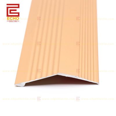 Anti-slip zelfklevende aluminium reducer vloer overgangsstrips lengte 2-3m/op maat gemaakte buitenhoek tegel trim